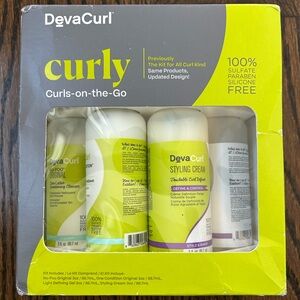 DevaCurl curly in the go kit